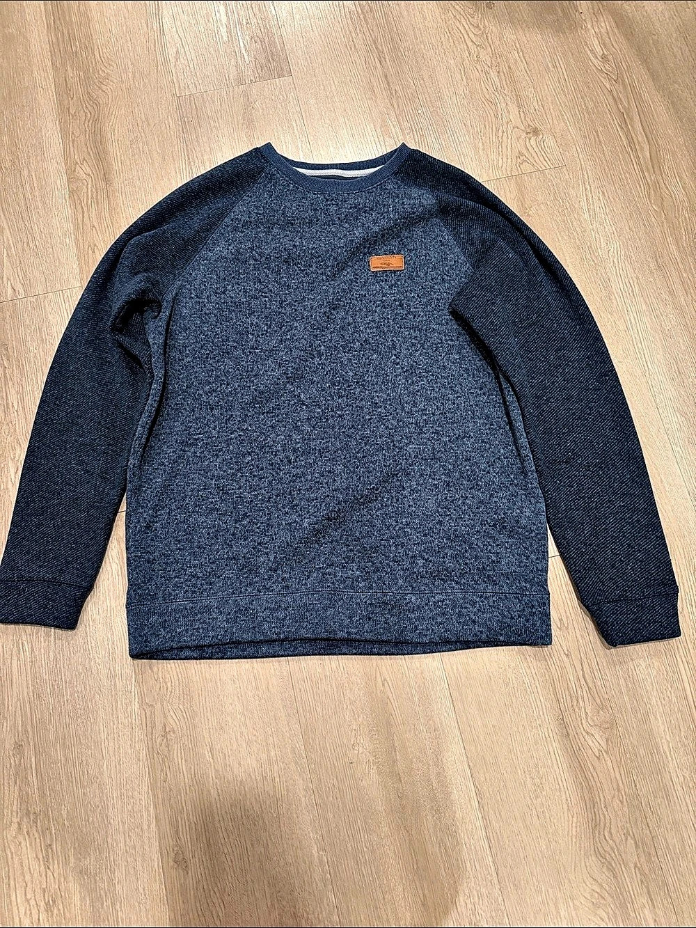 Quiksilver Crewneck Sweatshirt Men's Navy Blue Large Like New